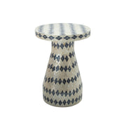 Halio - Checkered Shell Side Table - R&R Furniture Gallery (Fountain Valley, CA)
