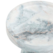 Zara - Indoor / Outdoor Side Table - Blue / White - R&R Furniture Gallery (Fountain Valley, CA)