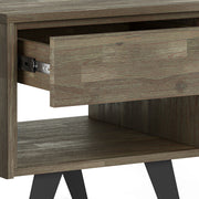 Lowry - Handcrafted End Table - R&R Furniture Gallery (Fountain Valley, CA)