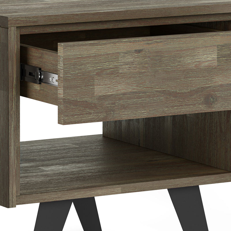 Lowry - Handcrafted End Table - R&R Furniture Gallery (Fountain Valley, CA)
