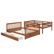 Bunk Bed With Ladders And 2 Storage Drawers - R&R Furniture Gallery (Fountain Valley, CA)