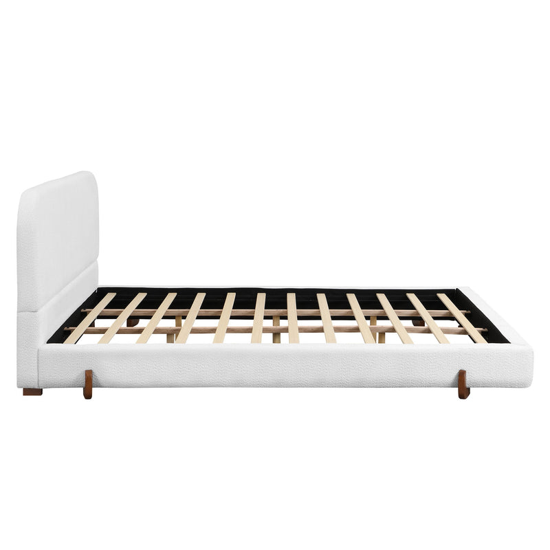 Elegant Upholstered Bed Frame - R&R Furniture Gallery (Fountain Valley, CA)