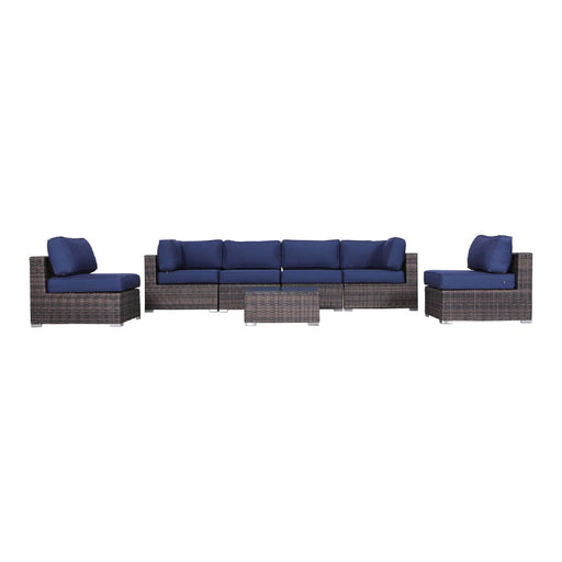 Seating Set With Cushions Handcrafted Wicker Design - R&R Furniture Gallery (Fountain Valley, CA)