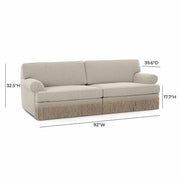 Yvette - Sofa - Warm Gray - R&R Furniture Gallery (Fountain Valley, CA)