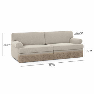Yvette - Sofa - Warm Gray - R&R Furniture Gallery (Fountain Valley, CA)