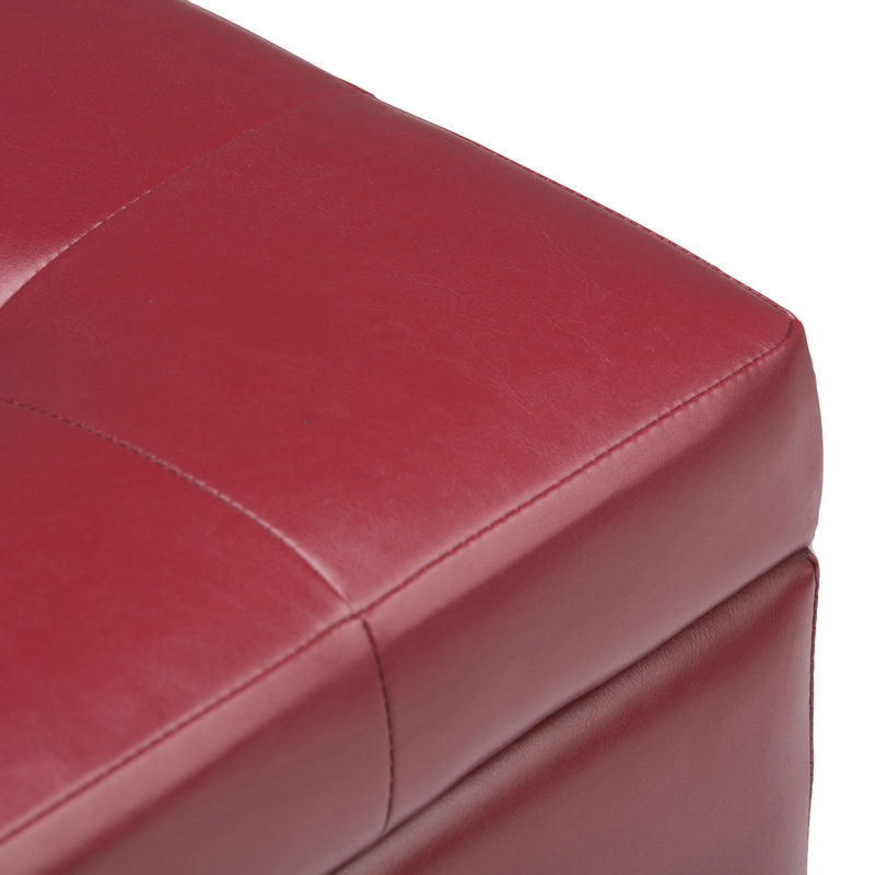 Cosmopolitan - Upholstered Storage Ottoman - R&R Furniture Gallery (Fountain Valley, CA)
