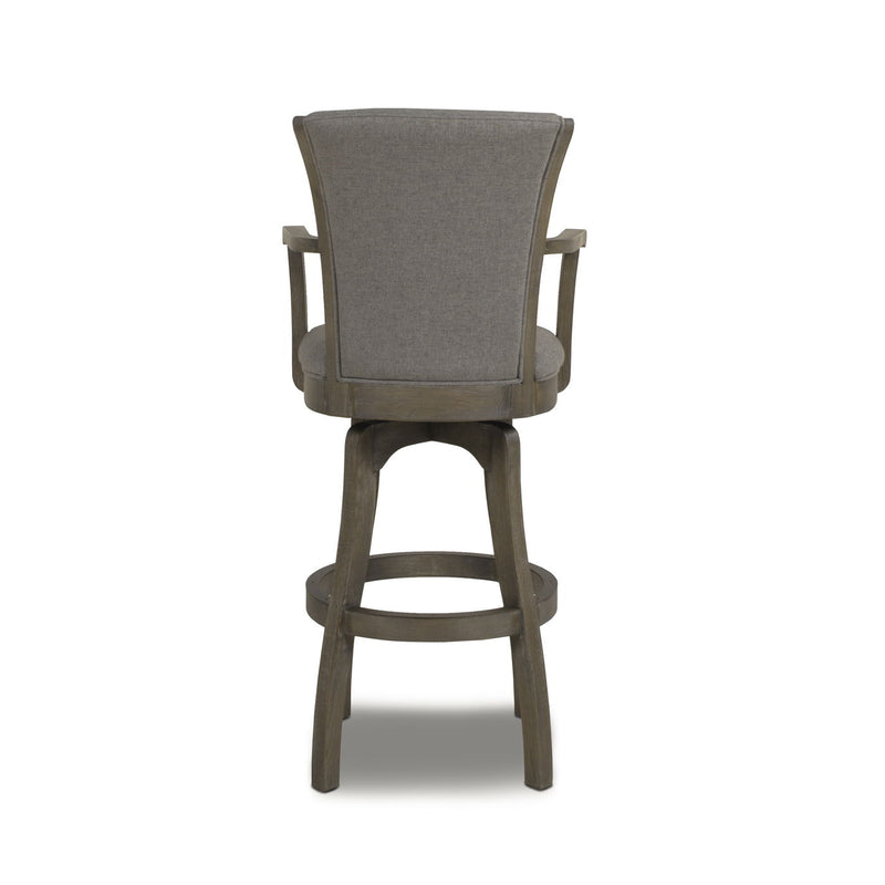 Williams - Swivel Bar Stool With Armrests - R&R Furniture Gallery (Fountain Valley, CA)