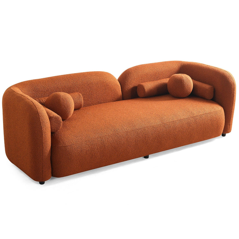 Donna - Japandi Style, Boucle Sofa - R&R Furniture Gallery (Fountain Valley, CA)