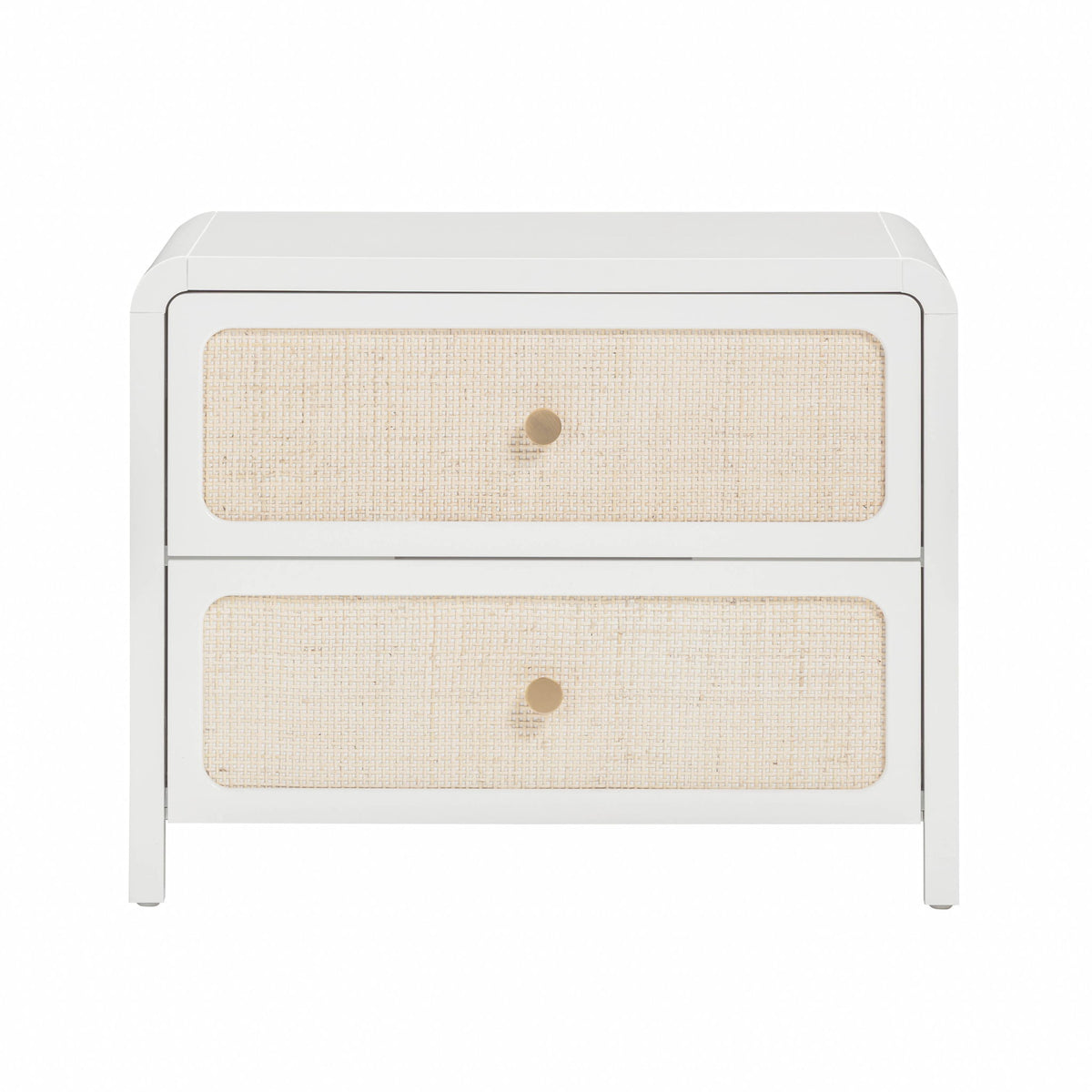 Patty - Rattan 2-Drawer Nightstand - R&R Furniture Gallery (Fountain Valley, CA)