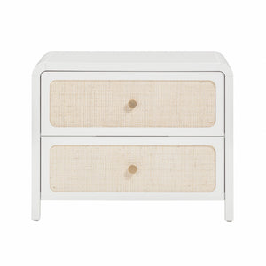 Patty - Rattan 2-Drawer Nightstand - R&R Furniture Gallery (Fountain Valley, CA)