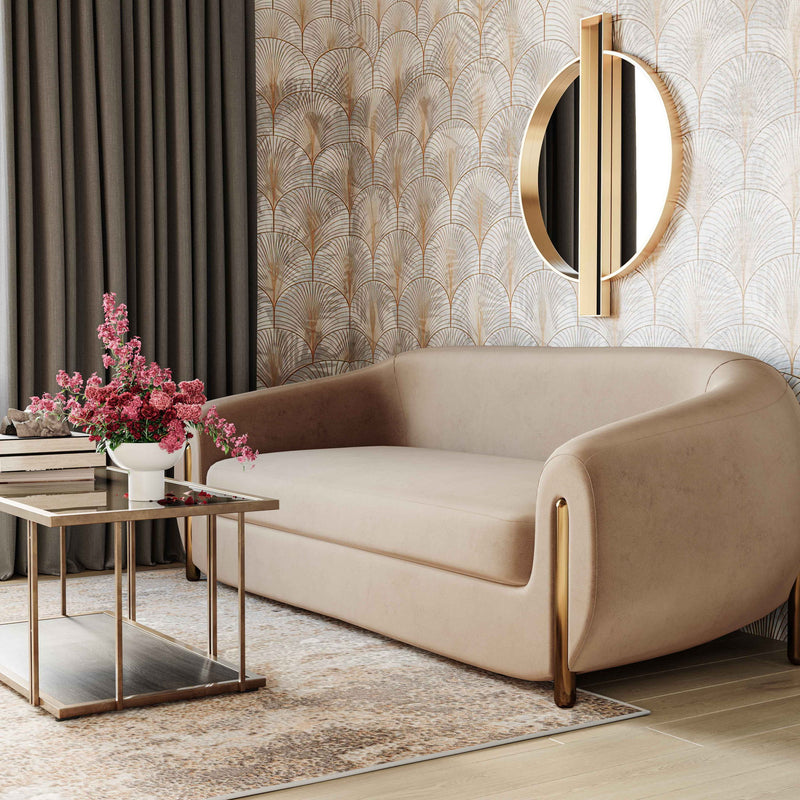 Lina - Textured Sofa - R&R Furniture Gallery (Fountain Valley, CA)