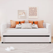 Upholstered Daybed With Ergonomic Design Backrest - R&R Furniture Gallery (Fountain Valley, CA)