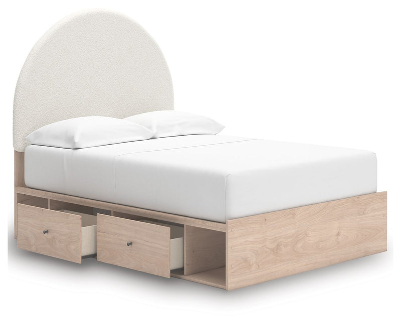 Arloster - Upholstered Panel Bed - R&R Furniture Gallery (Fountain Valley, CA)