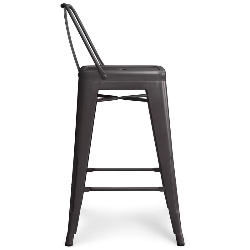 Rayne - Multifunctional Metal Stool - R&R Furniture Gallery (Fountain Valley, CA)