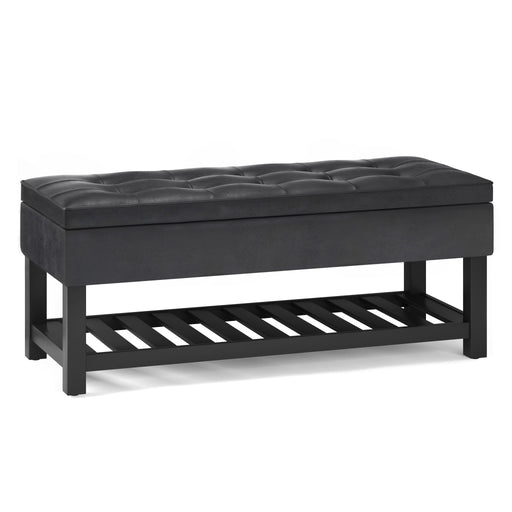 Cosmopolitan - Storage Ottoman Bench With Open Bottom - R&R Furniture Gallery (Fountain Valley, CA)