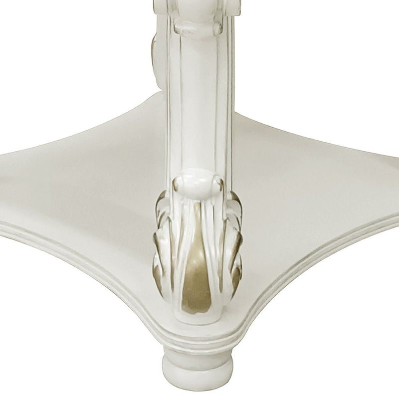 Vendome - 31" End Table - Antique Pearl - R&R Furniture Gallery (Fountain Valley, CA)