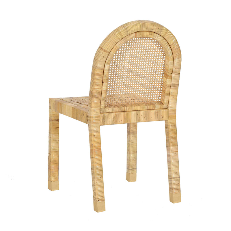 Amara - Arched Dining Chair - Cream - R&R Furniture Gallery (Fountain Valley, CA)