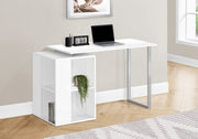Computer Desk, Home Office, Left, Right Set-Up, Storage Shelves, Work, Laptop, Contemporary, Modern - R&R Furniture Gallery (Fountain Valley, CA)