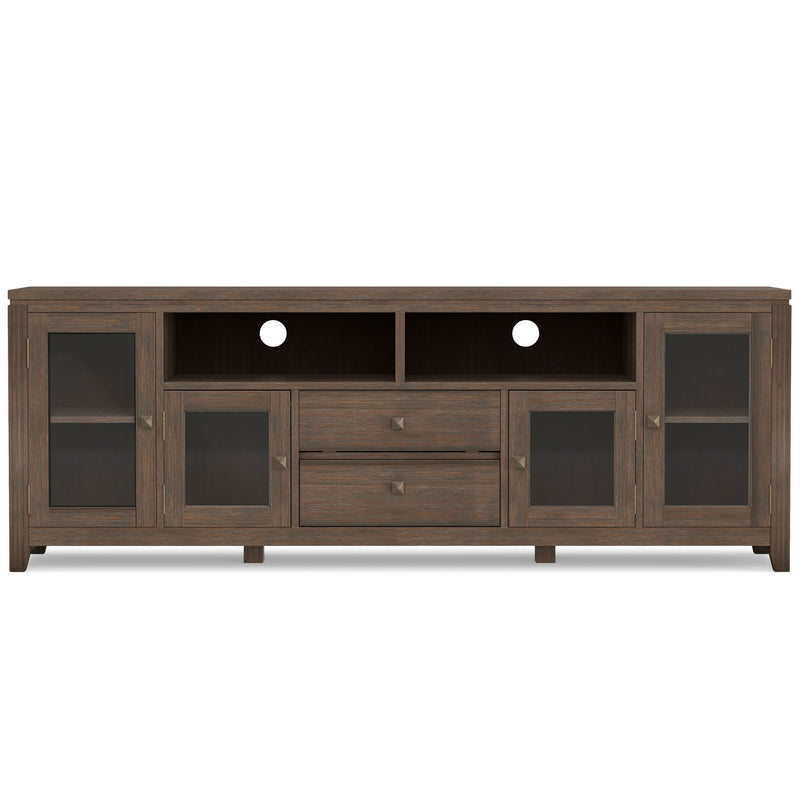 Cosmopolitan - Handcrafted Wide TV Media Stand - R&R Furniture Gallery (Fountain Valley, CA)