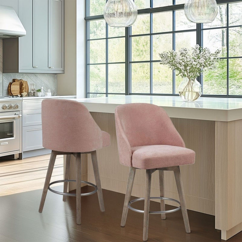 Pearce - Bar Stool With Swivel Seat - R&R Furniture Gallery (Fountain Valley, CA)