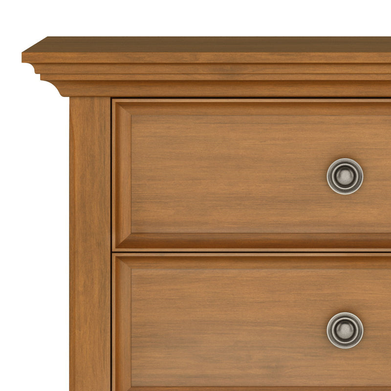 Amherst - Bedside Table, Handcrafted - R&R Furniture Gallery (Fountain Valley, CA)