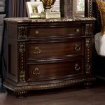 Fromberg - Nightstand, Brown Cherry