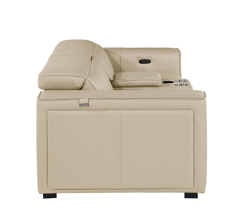 1224 - 3-Piece Modular Power Reclining Loveseat In With 2 Power Recliners & Power Headrests