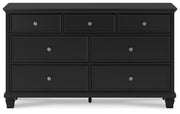 Lanolee - Dresser - Black - R&R Furniture Gallery (Fountain Valley, CA)