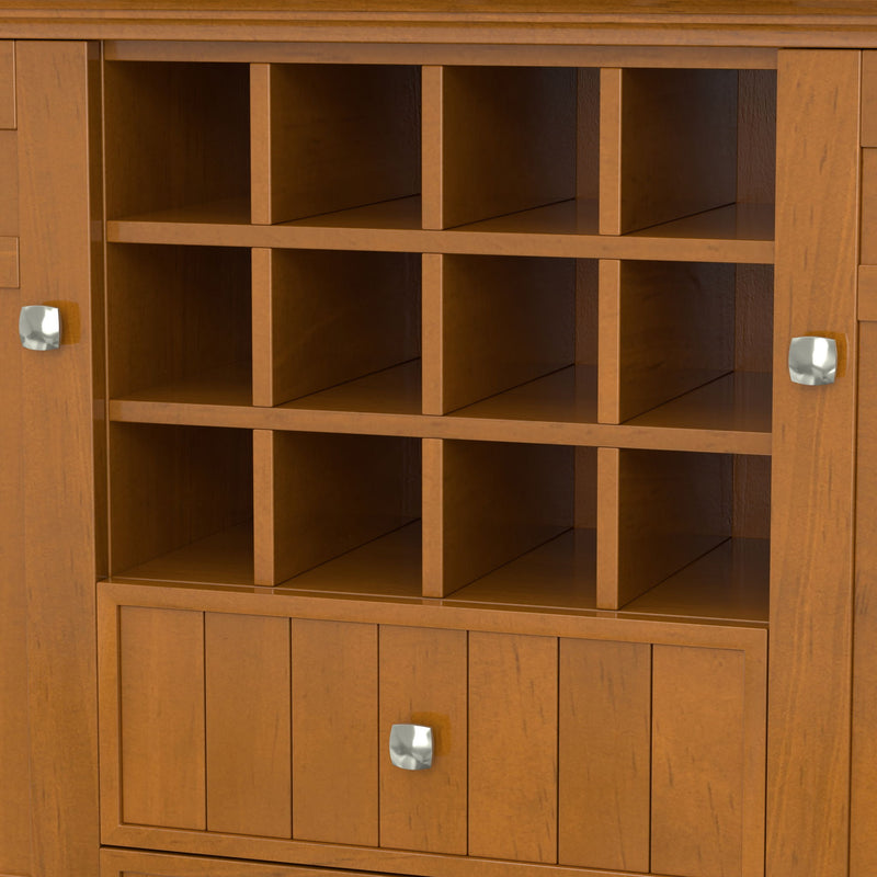 Bedford - Sideboard Buffet And Wine Rack - R&R Furniture Gallery (Fountain Valley, CA)