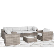 Stylish Entertainment Sectional Set, Outdoor Living - R&R Furniture Gallery (Fountain Valley, CA)