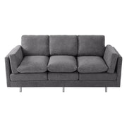 3 Seater Sofa With Dual Layer Seat Cushions - R&R Furniture Gallery (Fountain Valley, CA)