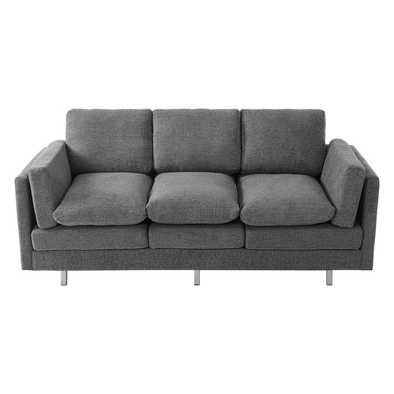 3 Seater Sofa With Dual Layer Seat Cushions - R&R Furniture Gallery (Fountain Valley, CA)