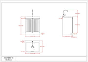 Murphy - Laundry Cabinet & Faucet And Stainless Steel Sink - R&R Furniture Gallery (Fountain Valley, CA)