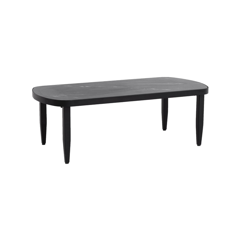 Life Outside outdoor elegance coffee table with rounded corners, stylish and durable for outdoor patio or garden use.