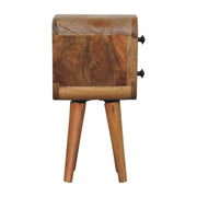 Curved Nightstand, - R&R Furniture Gallery (Fountain Valley, CA)