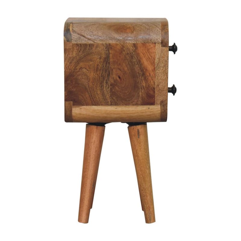 Curved Nightstand, - R&R Furniture Gallery (Fountain Valley, CA)