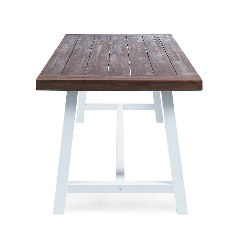 Outdoor Sandblast Finish Acacia Wood Dining Table - R&R Furniture Gallery (Fountain Valley, CA)