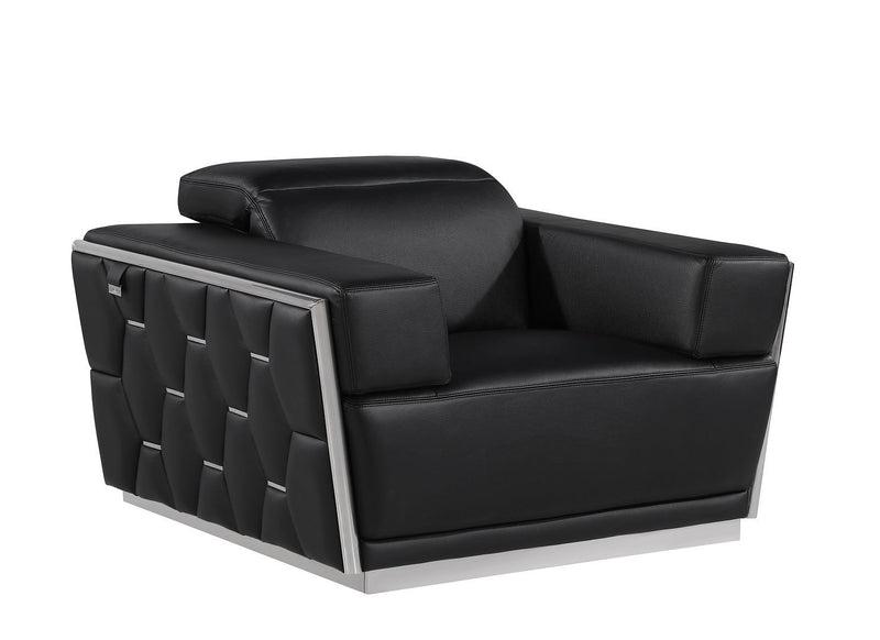 1111 - 3-Piece Sofa Set With Adjustable Headrest