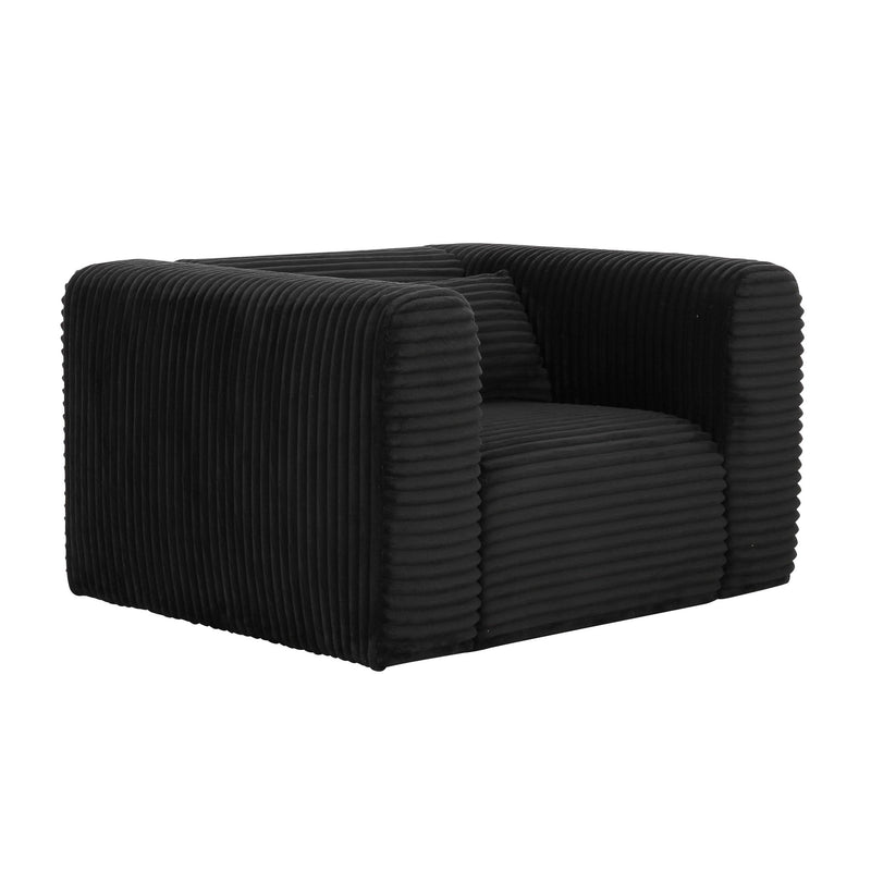 Tarra - Fluffy Oversized Corduroy Armchair - R&R Furniture Gallery (Fountain Valley, CA)