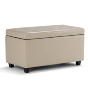 Cosmopolitan - Upholstered Storage Ottoman - R&R Furniture Gallery (Fountain Valley, CA)