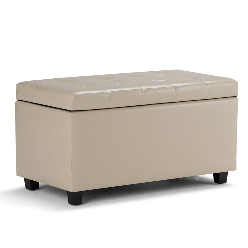Cosmopolitan - Upholstered Storage Ottoman - R&R Furniture Gallery (Fountain Valley, CA)
