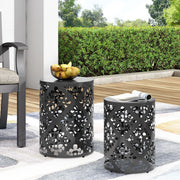 Outdoor Metal Modern Design End Table - R&R Furniture Gallery (Fountain Valley, CA)