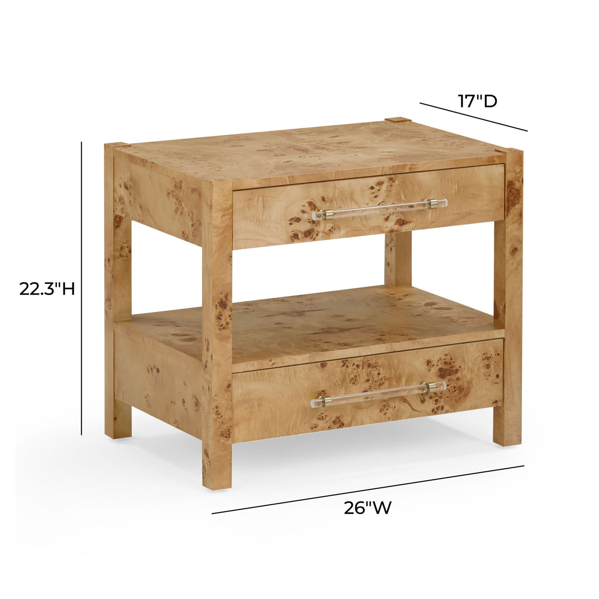 Brandyss - Nightstand - R&R Furniture Gallery (Fountain Valley, CA)