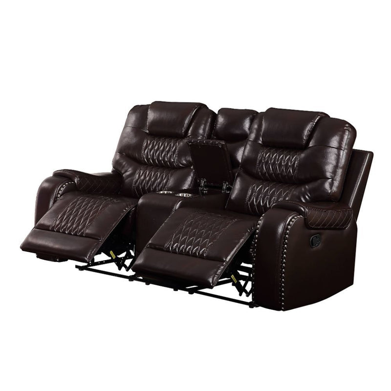 Braylon - Love w/Console (Motion) - R&R Furniture Gallery (Fountain Valley, CA)