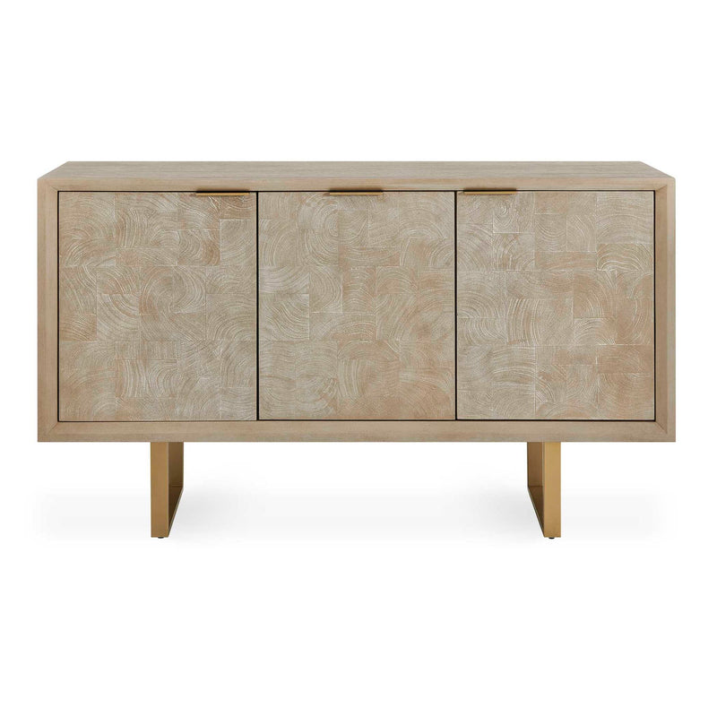 Maeva - 3 Door Cabinet - Light Wood