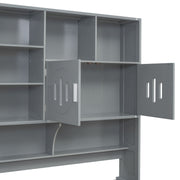 Daybed With All-In-One Cabinet And Shelf - R&R Furniture Gallery (Fountain Valley, CA)