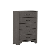 5 Drawer Dresser - Gray / Brown - R&R Furniture Gallery (Fountain Valley, CA)