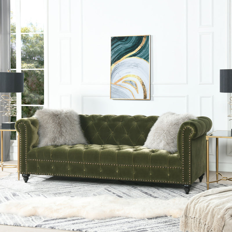Alto - Tufted Chesterfield Sofa - R&R Furniture Gallery (Fountain Valley, CA)