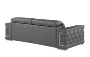 296 - Leather Sofa - R&R Furniture Gallery (Fountain Valley, CA)