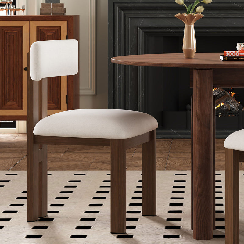 7 Piece Dining Set With Upholstered Armless Chairs And Table - R&R Furniture Gallery (Fountain Valley, CA)